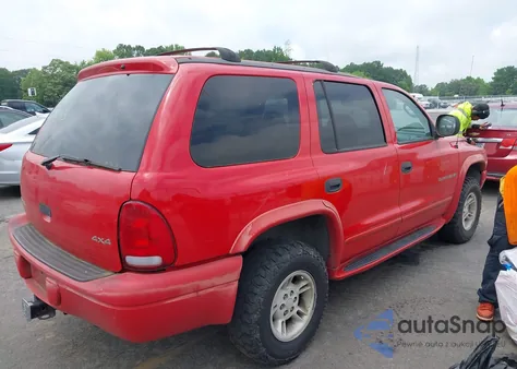 1998 Dodge Durango Slt из США, поврежденный, VIN 1B4HS28YXWF223149